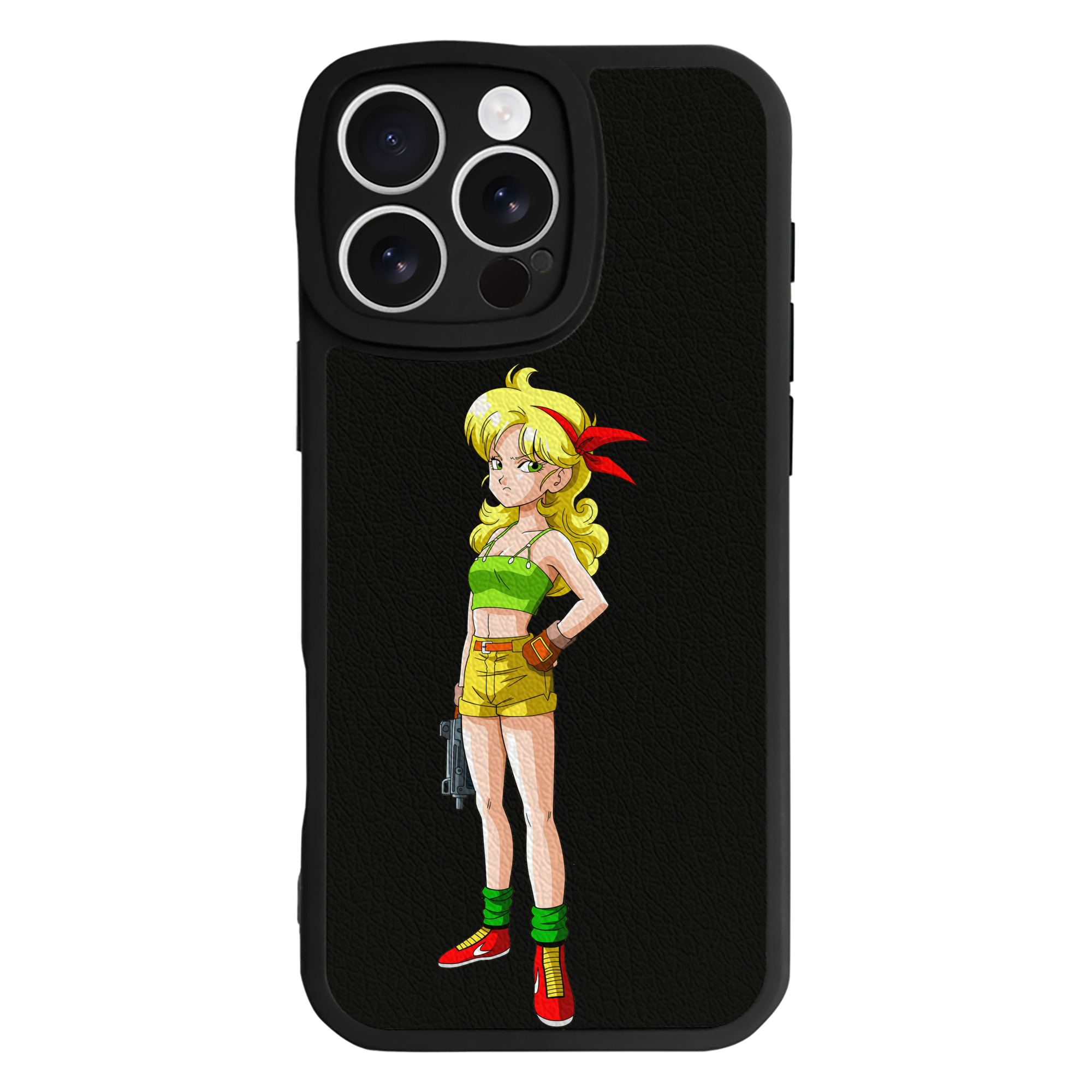 （画像用） ドラゴンボール DRAGON BALL 【iPhone 16シリーズ対応】シリコンスマホケース（レザー調） 材質：シリコン